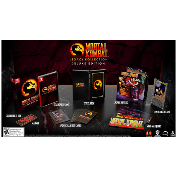 Mortal Kombat Legacy Kollection Deluxe Edition - Switch - - PNP